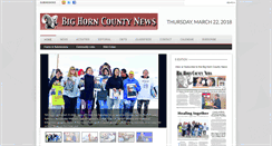 Desktop Screenshot of bighorncountynews.com