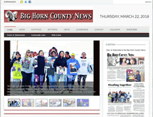 Tablet Screenshot of bighorncountynews.com